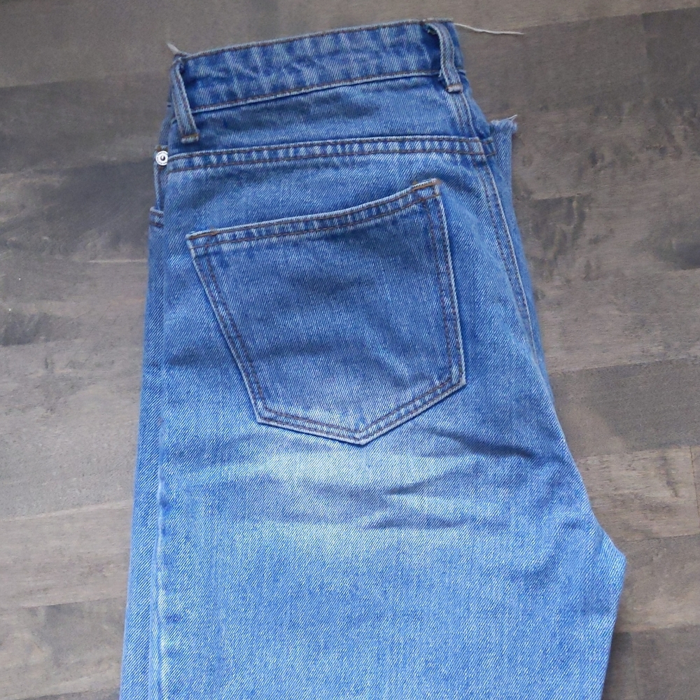 Frank and oak 100% cotton cheeky jeans